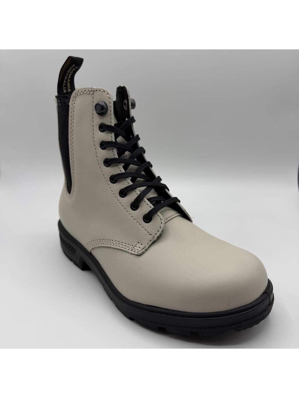 Blundstone 2324 Originals Lace Up Leather Chelsea Boots Oat Women Size 6 - Picture 11 of 11
